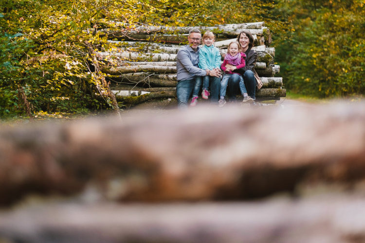 FAMILIENFOTOS IM HANAUER WALD