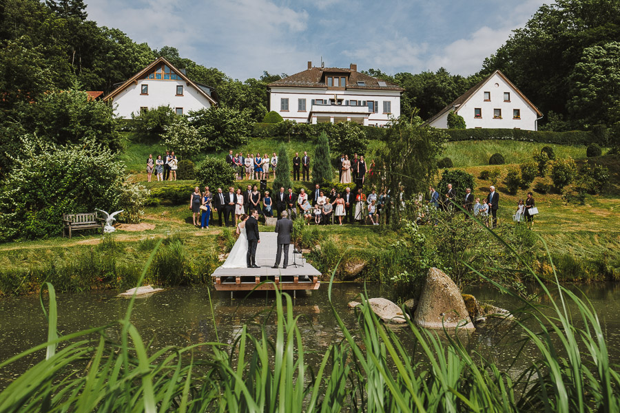 Tolle Hochzeit auf Hofgut Hohenstein