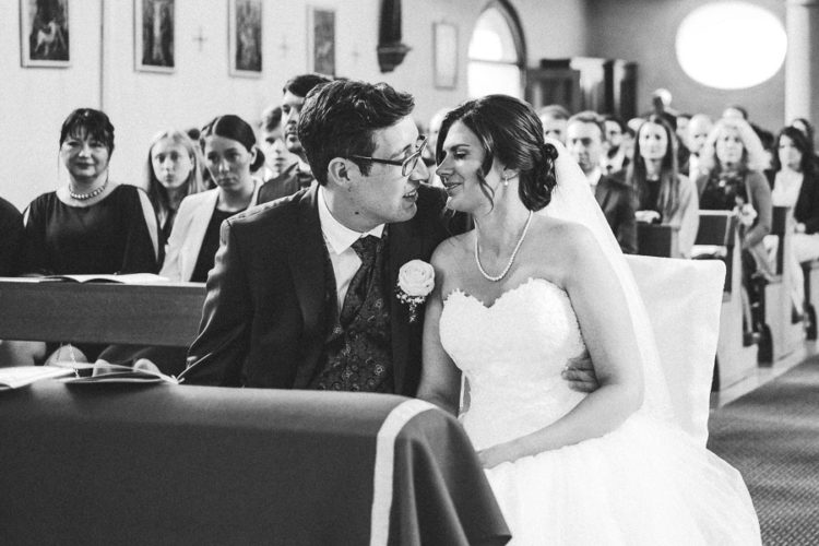 Hochzeit in Blankenbach - Momentaufnahme in der Kirche