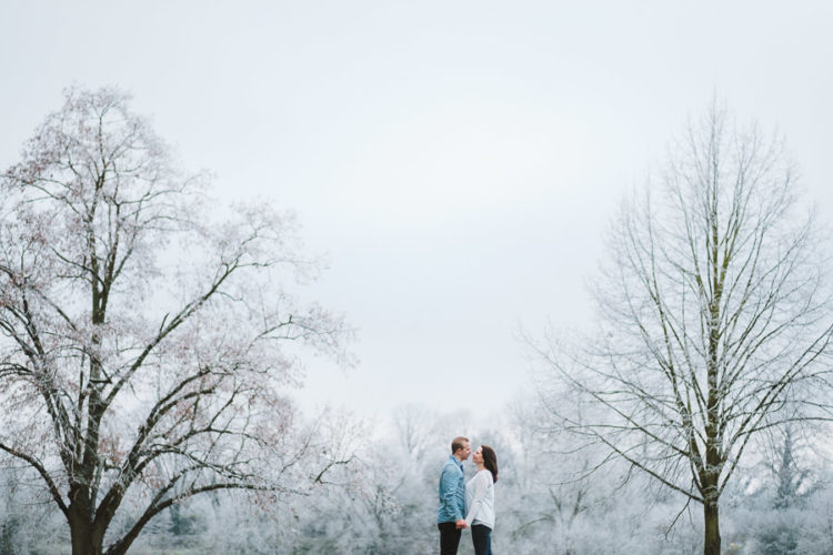 paar fotoshooting im winter in hanau