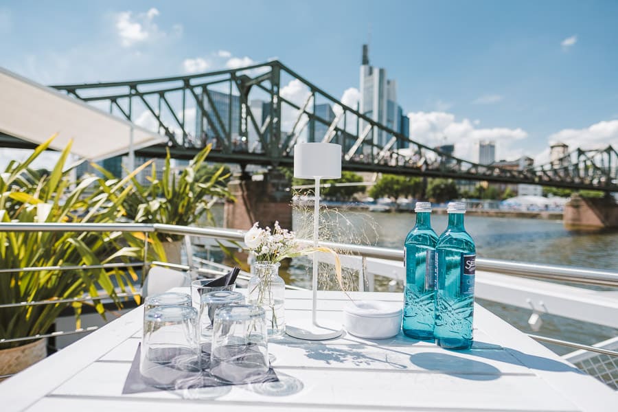 Hochzeit Frankfurt Skyline Blick