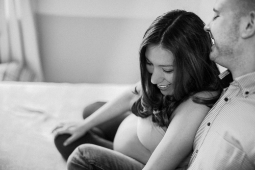 babybauchfotos zuhause