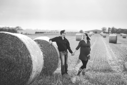 babybauch-shooting mit dem partner