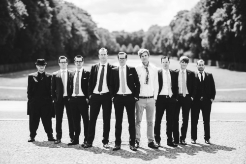 hochzeit gruppenfoto mit maennern bzw. jungs